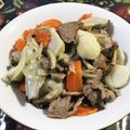 クックNQZPVG☆'s cooksnap of when they made 里芋と牛ばら肉の煮物.