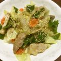 つんちゃん62's cooksnap of when they made 簡単☆シンプル☆豚バラと野菜の炒めもの☆.