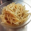 にゃーたす's cooksnap of when they made 大根サラダ〜梅ポン酢ドレッシング♪.