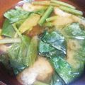 キャラメグ♪'s cooksnap of when they made 簡単☆ほうれん草のお味噌汁(*^ω^*).