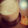 haru5214's cooksnap of when they made 秋♪柿と梨の☆スムージー♪.