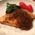 イッツムー's cooksnap of when they made まいう〜♪旬☆* 生秋鮭の玉ねぎソース.