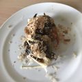 Yokchina's cooksnap of when they made 糖質制限 タコ焼き風焼きがんも.