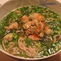 ちゃんみる's cooksnap of when they made セリととろろ昆布の温かいお蕎麦.