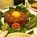 もじゃこてつー's cooksnap of when they made ローストビーフで♡牛肉のタルタルステーキ.