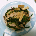 tsuyochan's cooksnap of when they made 簡単　豚肉　ピーマン　エリンギの　炒め物.