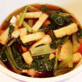★まいちむ★'s cooksnap of when they made 超楽々小松菜と京風油揚げの煮びたしどすえ.