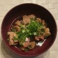NRgs's cooksnap of when they made マッシュルームと豚バラ大根♪.