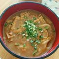 くまちーこ's cooksnap of when they made 残ったカレーで、簡単カレーうどん！.