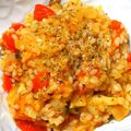nosso's cooksnap of when they made 冷ご飯で＊トマトとツナのチーズリゾット＊.