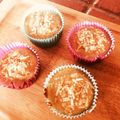 cyncyn's cooksnap of when they made 砂糖不使用☆米粉のふんわりバナナマフィン.