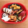 あ～りちゃん's cooksnap of when they made 女の子☆ﾊﾛｳｨﾝ弁当★キャラ弁当.