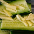 ゆうあやまま☆'s cooksnap of when they made キュウリとシソのお漬物.