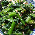 oninopantu's cooksnap of when they made 簡単！材料3つ！小松菜のツナ和え☆.
