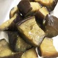 つっち〜☆'s cooksnap of when they made レンジで一人分 茄子の煮浸し.