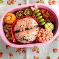 YuzuKizu's cooksnap of when they made お弁当 キャラ弁♡うさぎ 幼稚園.