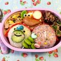 YuzuKizu's cooksnap of when they made 可愛くて簡単カエルキャラ弁当♪梅雨6月夏.