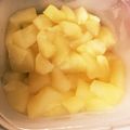 豆乳pudding's cooksnap of when they made レンジde簡単！林檎のコンポート♪.