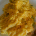 まーしゃん☆'s cooksnap of when they made かぼちゃのからしマヨ和え☆小袋からし使用.