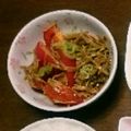 もも1002's cooksnap of when they made トマトのなめ茸和え.
