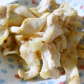 ぶどうなすび's cooksnap of when they made 材料２品で簡単おつまみ♪ささみのスジ焼き.