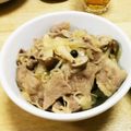 churu's cooksnap of when they made 牛丼☆*:｡:*☆基本の和食.