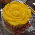 パオ～'s cooksnap of when they made 夏生まれ☆1歳のお誕生日ケーキ.