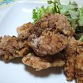 みゆまみ's cooksnap of when they made カラッと揚がる☆黒蜜ゴマ山椒の和チキン.