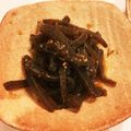 7pockets's cooksnap of when they made ＊＊こんにゃくのピリ辛煮＊＊.