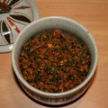 うーたん1014's cooksnap of when they made ★にんじんと小松菜のソフトふりかけ★.