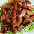 オヤジばばぁ's cooksnap of when they made 鶏モモと玉ねぎの照り焼き！.