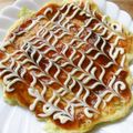 花時計咲いた's cooksnap of when they made キャベツだけの具材で美味しいお好み焼きぃ.