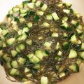 おかゆ。's cooksnap of when they made がごめ昆布✿カリコリ胡瓜ゆるネバ和え.