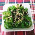 coayago's cooksnap of when they made ☆超簡単副菜！ピーマンの塩昆布和え☆.