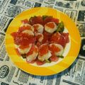 ひれまま's cooksnap of when they made ホタテとイクラのカルパッチョ.
