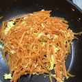 ☆★あーこ★☆'s cooksnap of when they made にんじんの卵炒め　味噌風味.