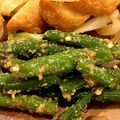 kwton's cooksnap of when they made インゲンのごま和え.