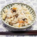 もえちゃんはは's cooksnap of when they made むかご入り☆具だくさん炊き込みご飯.