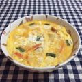 さやねぇ☆'s cooksnap of when they made 卵おじや(レンジで簡単!残り物アレンジ).