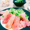 kentae's cooksnap of when they made 和風❀マグロのカルパッチョ❀.
