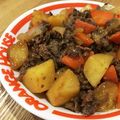かなはは☆'s cooksnap of when they made ♡コストコのプルコギで肉じゃが♡.