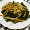 ともこキッチン's cooksnap of when they made 簡単小鉢！空芯菜のオイスタ炒め.