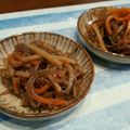 airi777's cooksnap of when they made ごぼうとこんにゃくの甘辛煮.