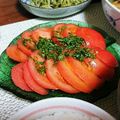 しわき's cooksnap of when they made 冷やしトマト☆バジルたっぷりドレッシング.