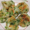 クックT8E3TM☆'s cooksnap of when they made 海老とはんぺんのふわふわお焼き.