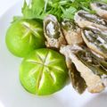 ぶどうなすび's cooksnap of when they made 簡単＊すだちの飾り切り.
