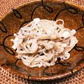 ぽんた番長's cooksnap of when they made レンジで３分♪「えのきのピリ辛ナムル風」.