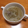 まりるれろキッチン's cooksnap of when they made 節約！美味しい 鶏肉 もやしの 塩スープ.