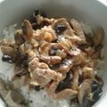 クックFCVH96☆'s cooksnap of when they made 豚丼・他人丼の具に★豚肉のバター醤油煮.
