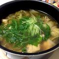 クックV4WJS0☆'s cooksnap of when they made 水炊き風鶏鍋.